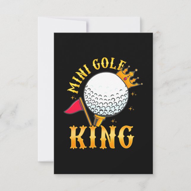 Mini Golf Kung OSA Kort (Framsida)
