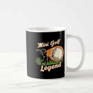 Mini Golf Legend Rolig Mini Golf Chamon Vintage Ki Kaffemugg