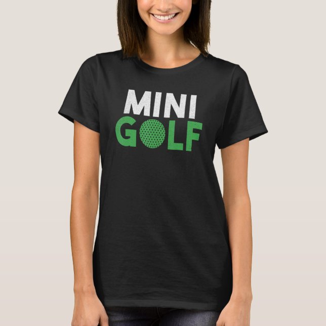 Mini Golf T Shirt (Framsida)