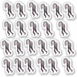 Mini Goths Anpassningsbar-cut Vinyl Stickers Klistermärken