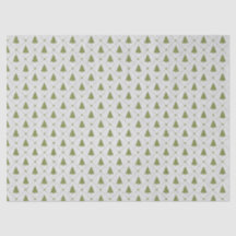 Mini Grönt Julgranar - avståndssida