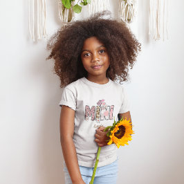 Mini Groovy med anpassat namn Matchning T Shirt