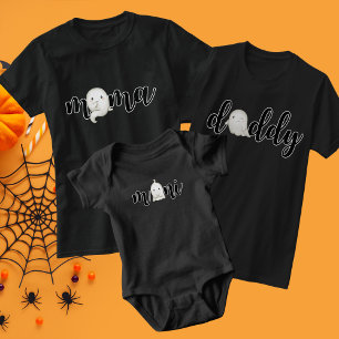 Mini Halloween Ghost Matching T Shirt