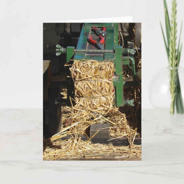 Mini Hay Baler Kort (Framsida)