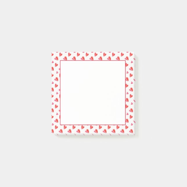 MINI HEART 3x3 Pad-fil Post-it Block (Framsida)