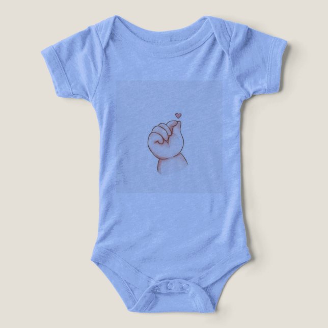 mini heart t shirt (Design Framsida)