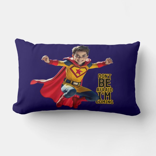 Mini Hero Mischief  Lumbarkudde (Framsida)