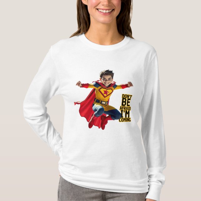 Mini Hero Mischief  T Shirt (Framsida)