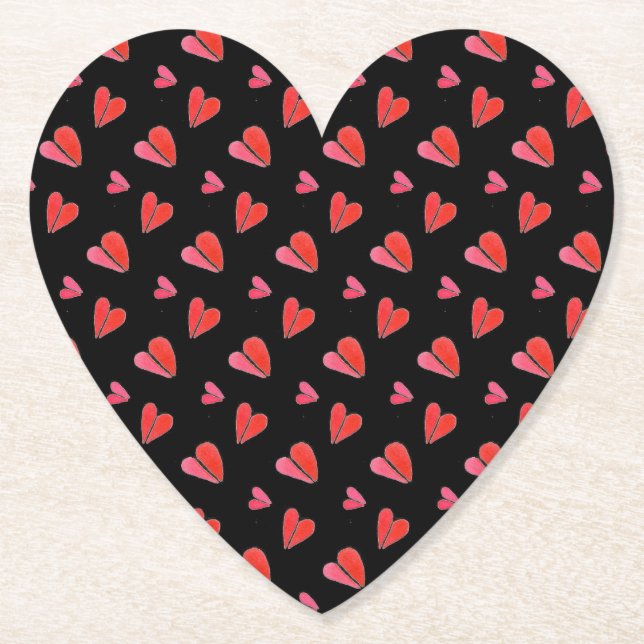 MINI HJÄRTA II Hjärtat Pappert Underlägg Papper (Framsida)
