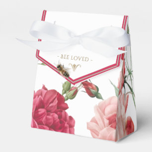 Mini Honeybee & Ro Gift Box för Lip Balm Trio Presentaskar