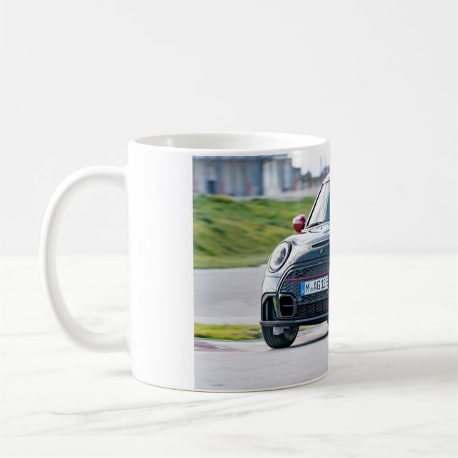 Mini John Cooper jobbar mugg (Vänster)