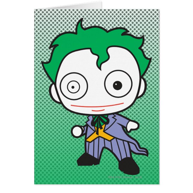 Mini Joker Hälsningskort (Framsidan)