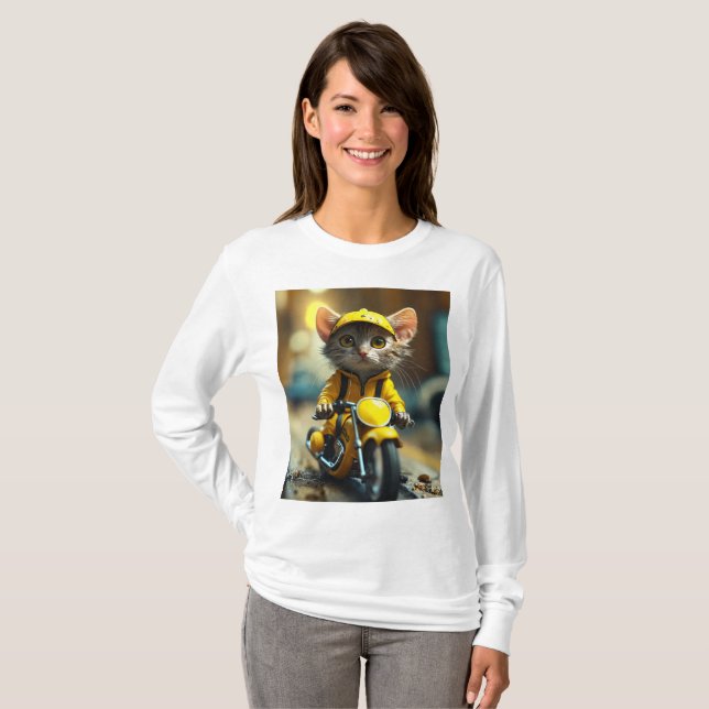 Mini Kitten Express T Shirt (Hel framsida)
