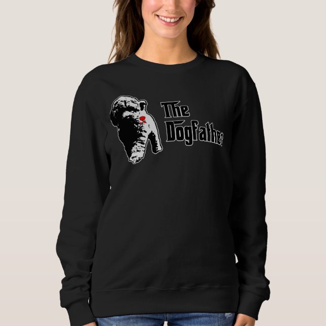 Mini Labradoodle Hund Far T Shirt (Framsida)
