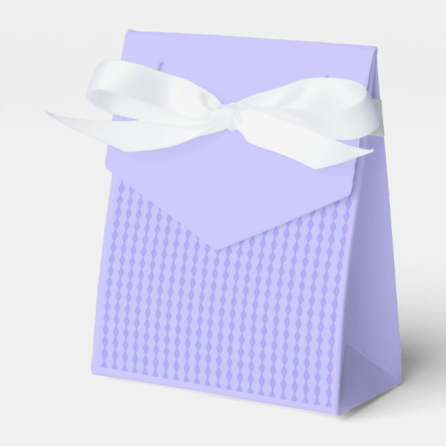Mini lila diamantmönster presentaskar (Framsidan Sidan)