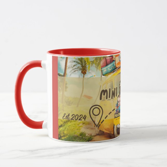 Mini linguist student of language editable mugg (Vänster)