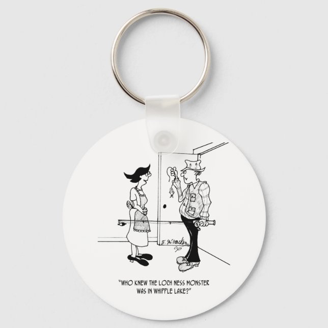 Mini Loch Ness Monster Nyckelring (Framsida)