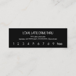 Mini-lojalitetsenhet för förmånslängd - Thru Lojalitetskort