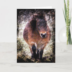 Mini Mare Grunge, födelsedagen Kort