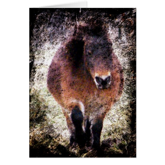 Mini- MareGrunge Hälsningskort (Framsidan)