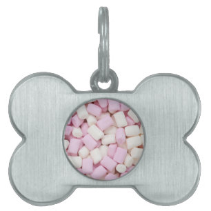 Mini- marshmallows ID-bricka husdjur
