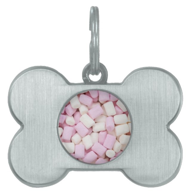 Mini- marshmallows ID-bricka husdjur (Framsidan)