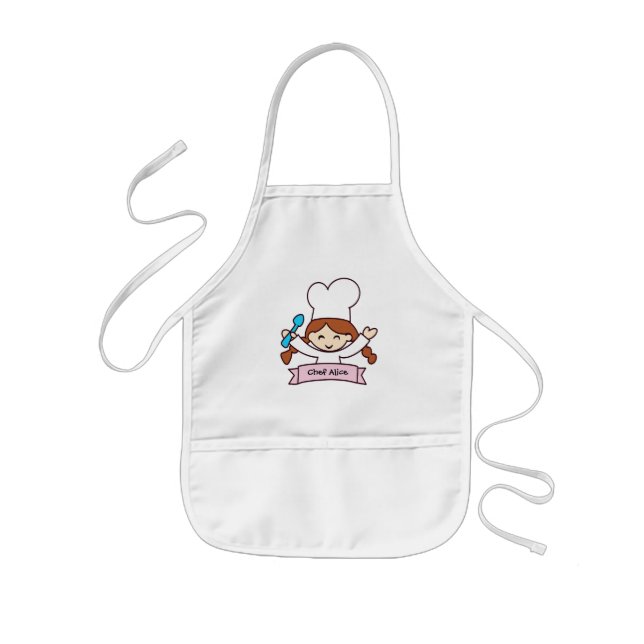 Mini Masterchef Apron for Little Cooks! Barnförkläde (Framsidan)