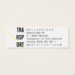 Mini Maximal Litet Visitkort