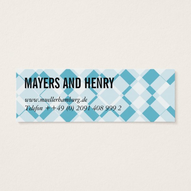 Mini men pro litet visitkort (Baksidan)