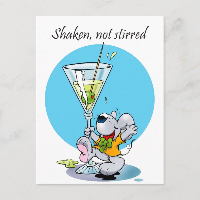 Mini Mice Cheers Vykort (Framsida)