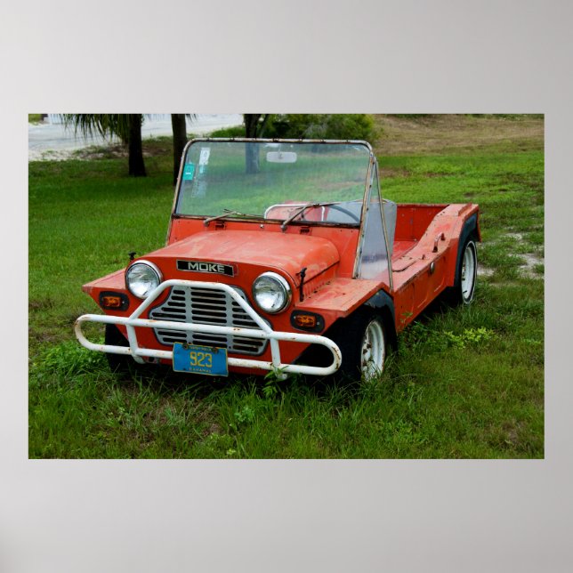 Mini Moke Poster (Framsidan)