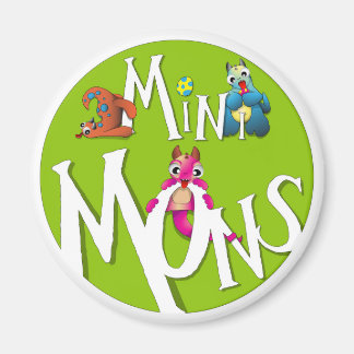 Mini Mons Logotyp Magnet