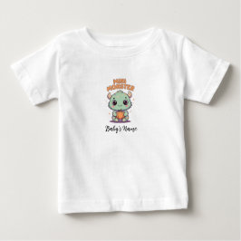 Mini Monster Personlig Baby Halloween T-shirt