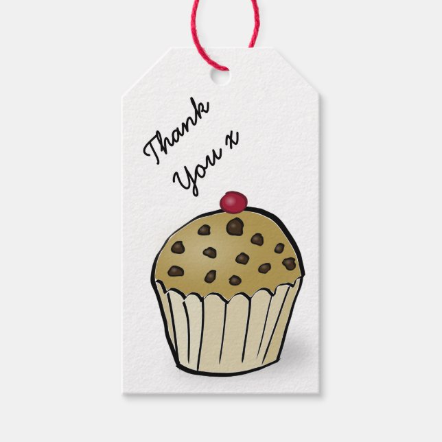 Mini Muffins Tack Presentetikett (Framsidan)