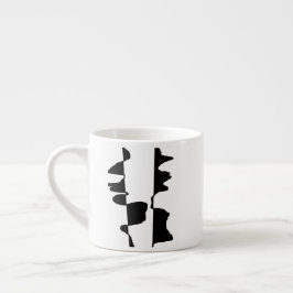 Mini Mug Expresso Art Abstrait Dual Face Espressomugg