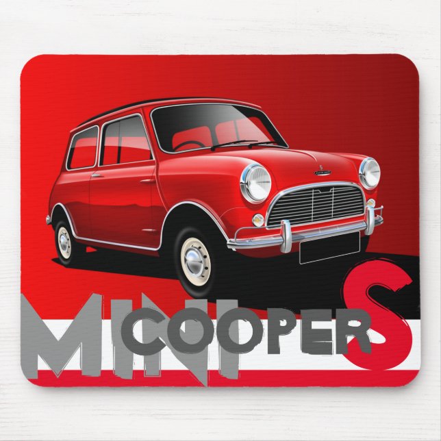 Mini- musmatta för Cooper S (Framsidan)