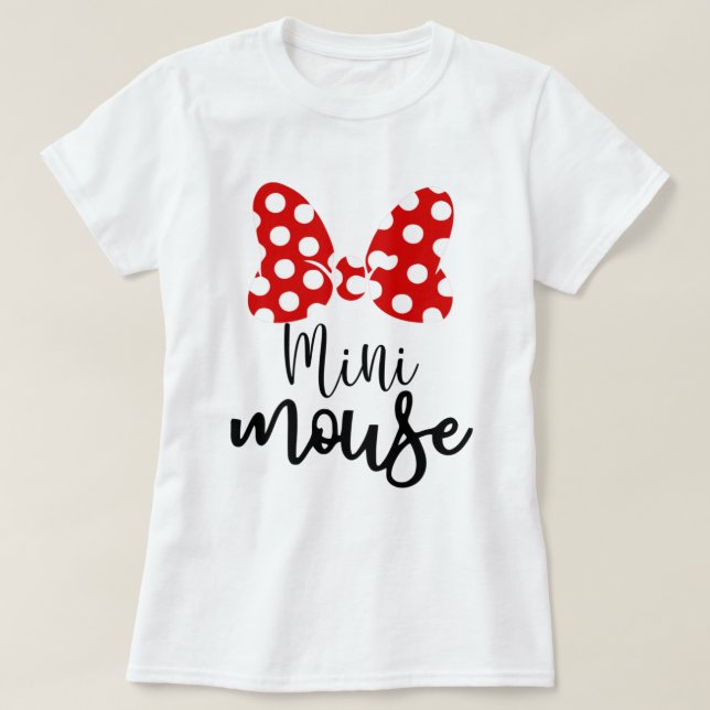 Mini-musskjorta T Shirt (Design framsida)