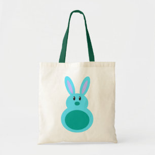 Mini Påskhare Aqua Candy Totebag Tygkasse