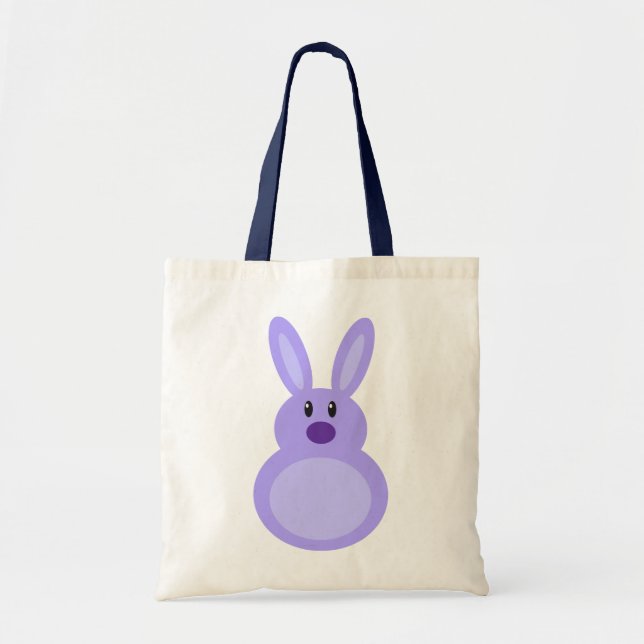 Mini- påskharegodis Totebag Tygkasse (Framsidan)