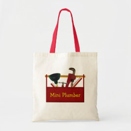 Mini Plumber Tote Bag Tygkasse