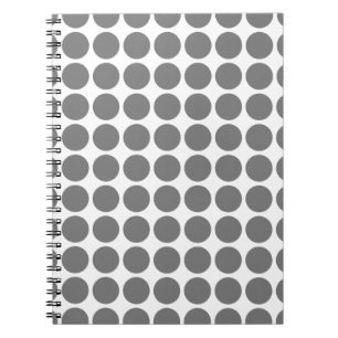 Mini Polka dots bärbar dator Anteckningsbok Med Spiral