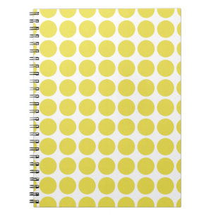 Mini Polka dots bärbar dator Anteckningsbok Med Spiral