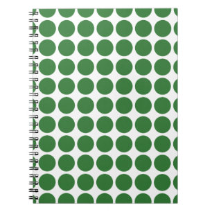 Mini Polka dots bärbar dator Anteckningsbok Med Spiral