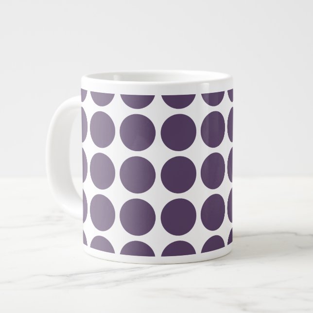 Mini Polka dots Jumbo Mugg (Framsida vänster)