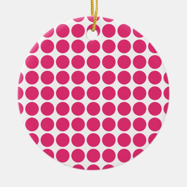 Mini Polka dots Ornament (Framsidan)