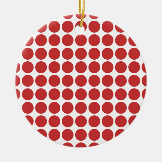 Mini Polka dots Ornament (Framsidan)