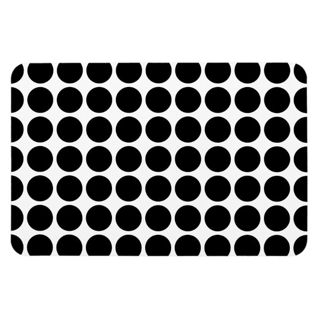 Mini Polka dots Premium Magnet (Horisontell)