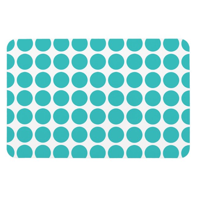 Mini Polka dots Premium Magnet (Horisontell)