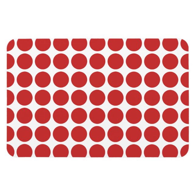 Mini Polka dots Premium Magnet (Horisontell)