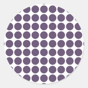 Mini Polka dots Stickers Runt Klistermärke